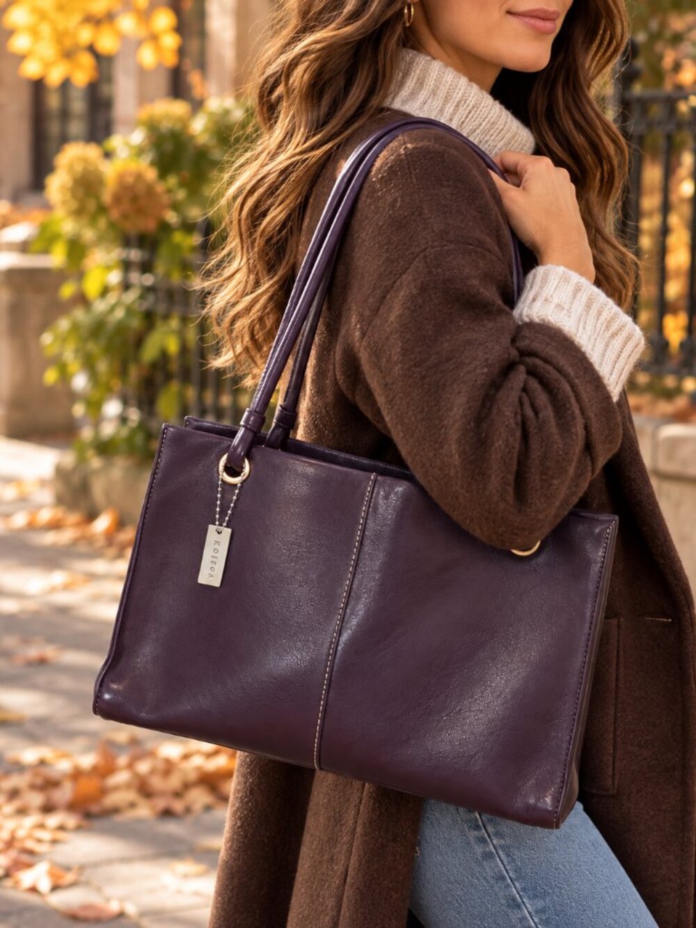 Purple Tote Bag